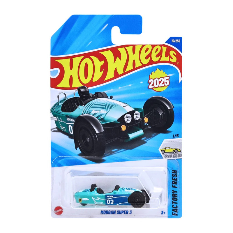 ماکت ماشین هات ویلز مدل HW Morgan Super 3