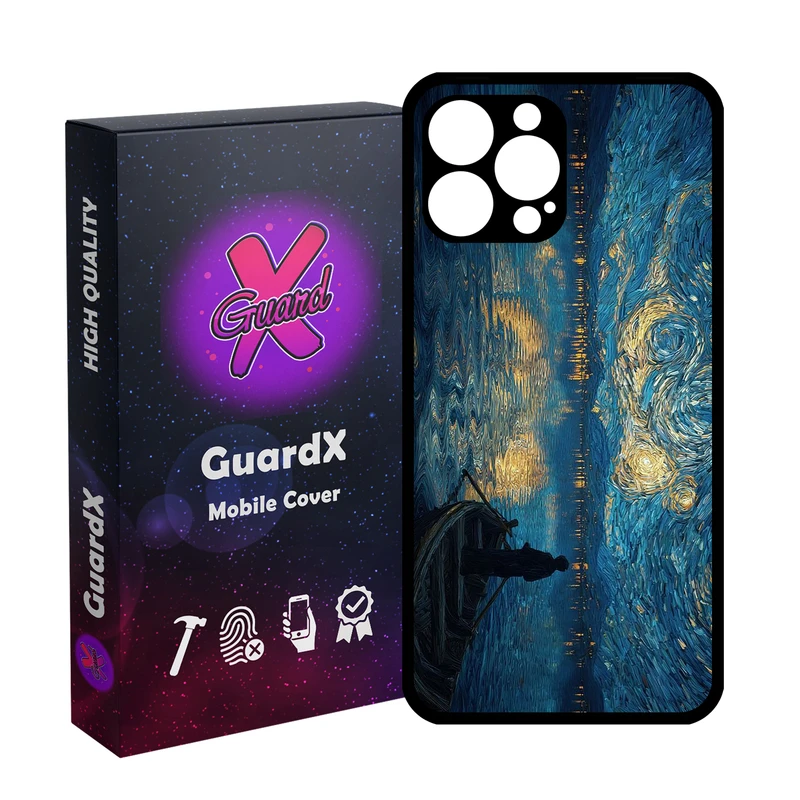 کاور گارد ایکس طرح قایق ونگوگ مدل 10908 مناسب برای گوشی موبایل اپل iPhone 13 Pro Max