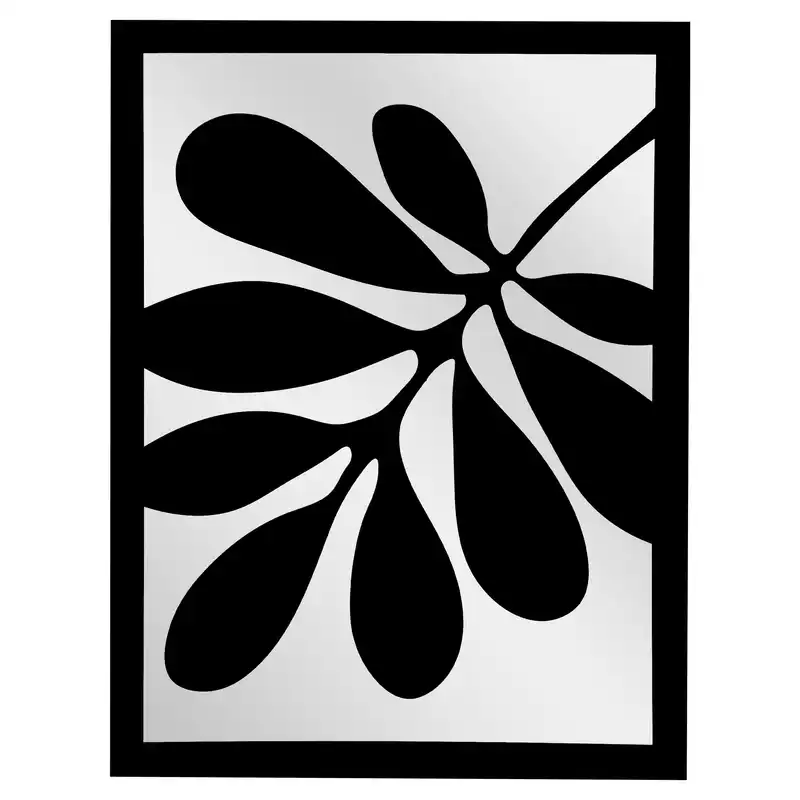 آینه الف طرح برگ کد ALF-4