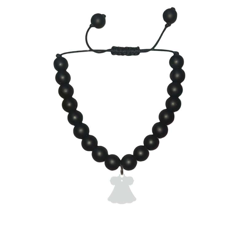 دستبند نقره هایکا طرح لباس دخترانه مدل n.ha1-406 دستبند نقره هایکا طرح لباس دخترانه مدل n.ha1-406