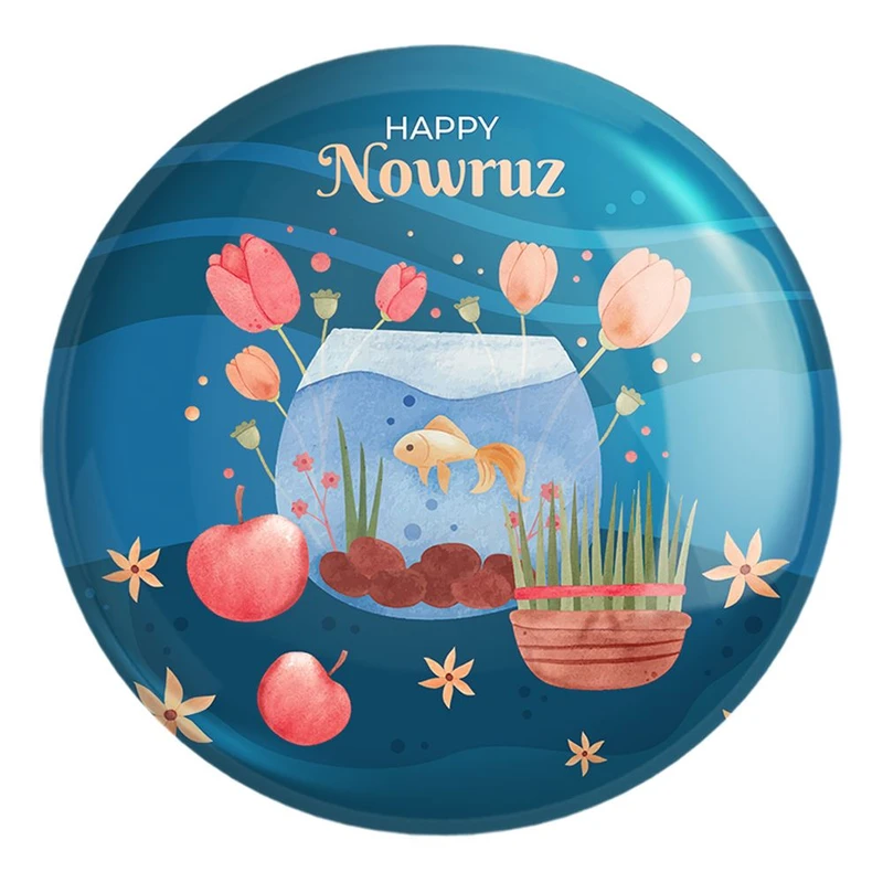 پیکسل خندالو طرح نوروز کد 24609 مدل بزرگ