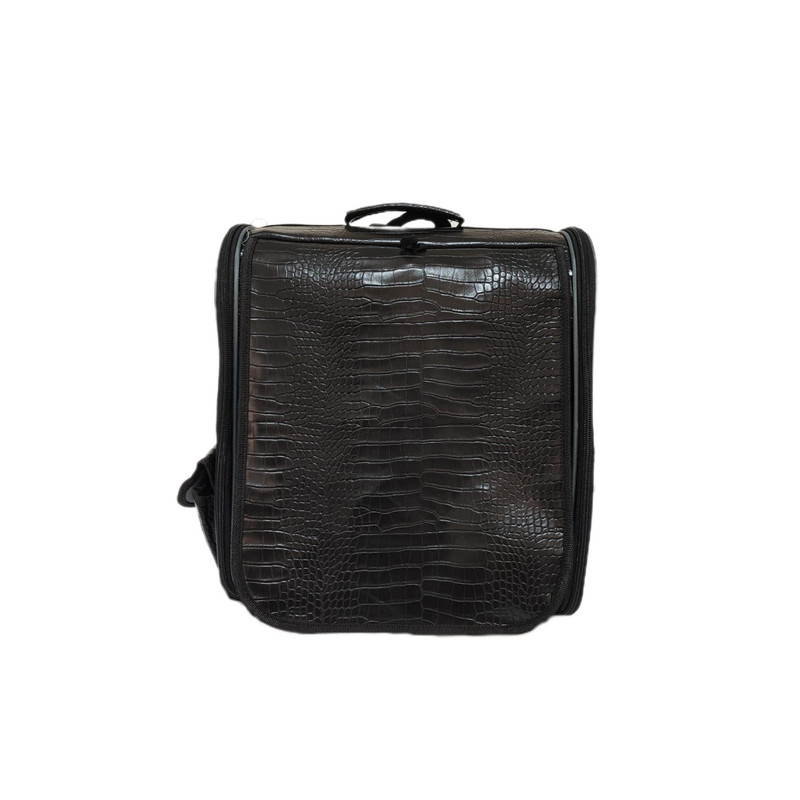 کوله پشتی حمل سگ مدل چرمی کد 0001