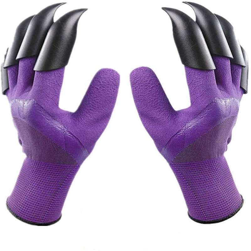 دستکش باغبانی مدل  چنگک دار دوقلو 01