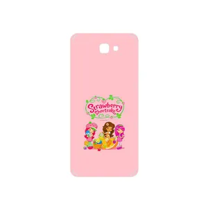 MAHOOT Strawberry Shortcake Cover Sticker for Samsung Galaxy J7 Prime