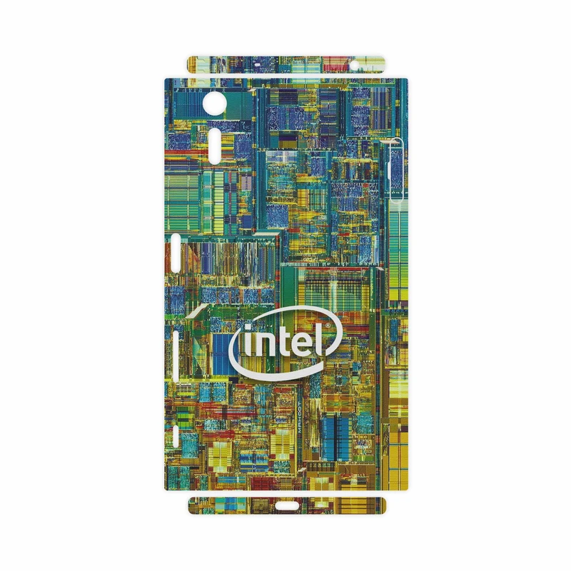 برچسب پوششی ماهوت مدل Intel Brand-FullSkin مناسب برای گوشی موبایل سونی Xperia XZ