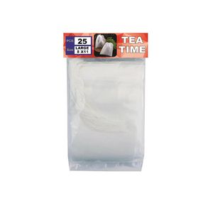 نقد و بررسی فیلتر چای مدل فیلتر نخدار Large بسته 25 عددی توسط خریداران