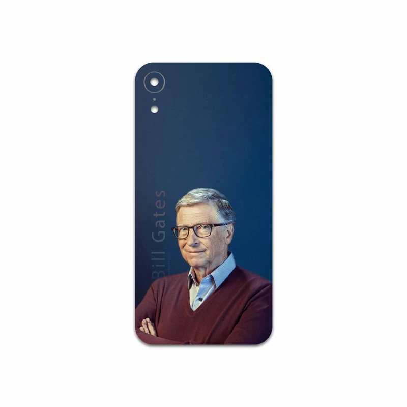 برچسب پوششی ماهوت مدل Bill Gates مناسب برای گوشی موبایل اپل iPhone XR