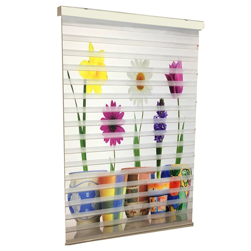 پرده زبرا مدل TD-47 سایز 110x150 سانتی متر