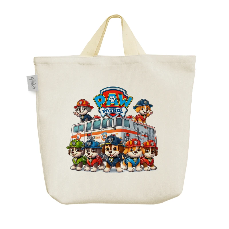 ساک خرید خندالو مدل سگ های نگهبان کد 10226