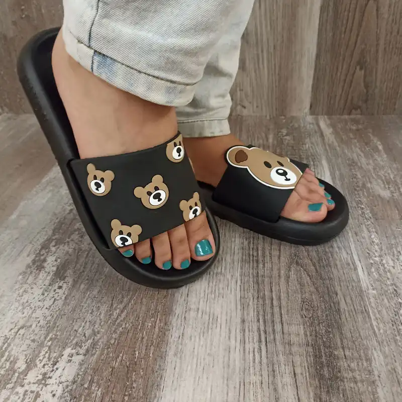 دمپایی زنانه مدل تدی