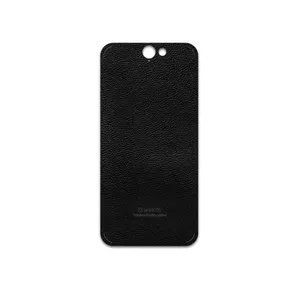 MAHOOT Black-Leather Cover Sticker for HTC One A9