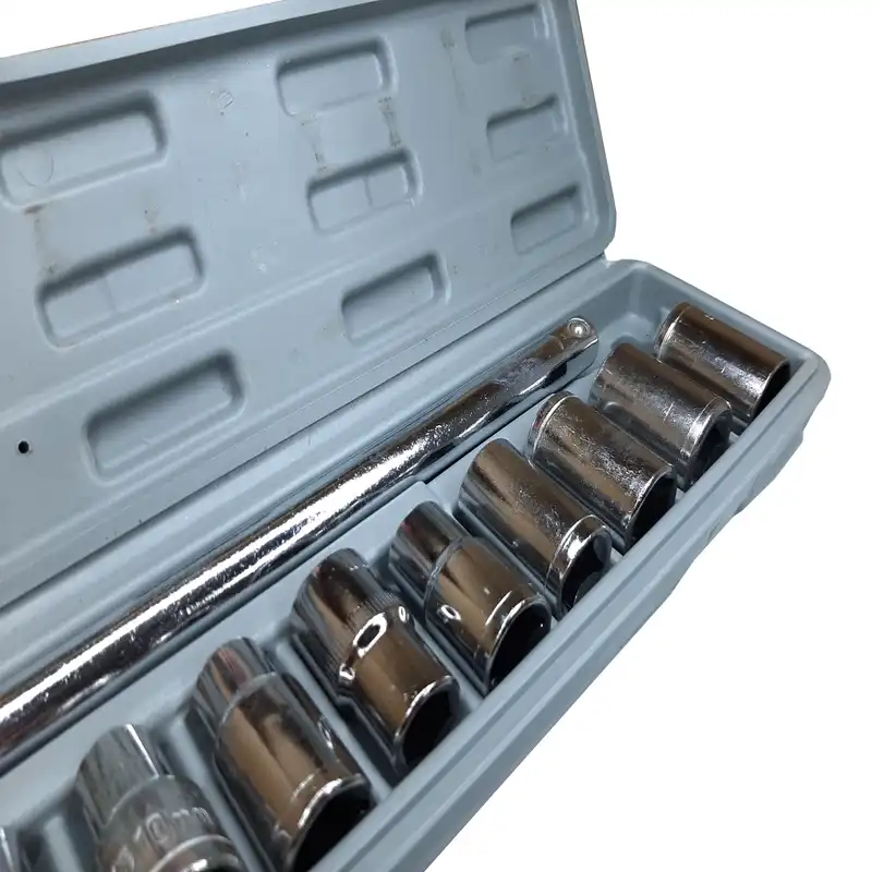 آچار و سری بکس لیوبی مدل MK-52 سایز 1/2 اینچ مجموعه 10 عددی