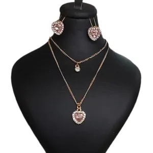 نیم ست زنانه مدل قلب