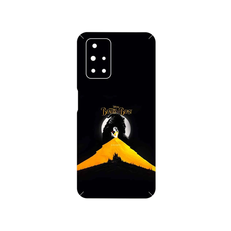 برچسب پوششی ماهوت مدل Beauty and the Beast مناسب برای گوشی موبایل شیائومی Redmi 10 Prime