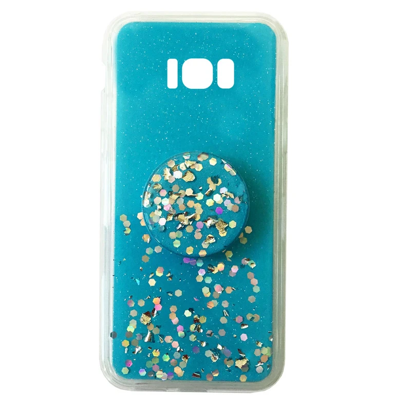 کاور طرح اکلیلی کد S2065 مناسب برای گوشی موبایل سامسونگ Galaxy S8 به همراه پایه نگهدارنده