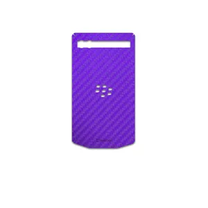 MAHOOT Purple-Fiber Cover Sticker for BlackBerry Porsche Design P9983