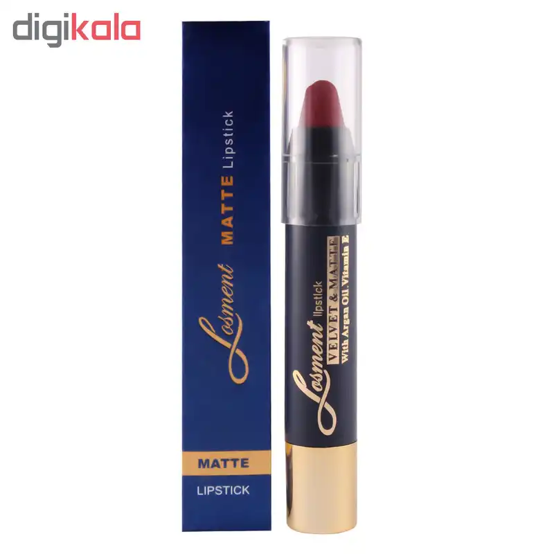 رژلب مدادی مات لوسمنت حاوی روغن آرگان مدل Matt شماره L603