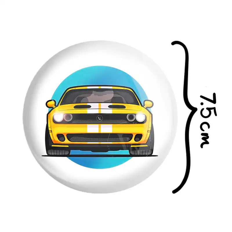 آینه جیبی خندالو طرح ماشین مدل تاشو کد 10356