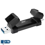 اس اس دی اکسترنال سیلیکون پاور مدل DS72 ظرفیت 1 ترابایت رابط USB 3.2 Gen2