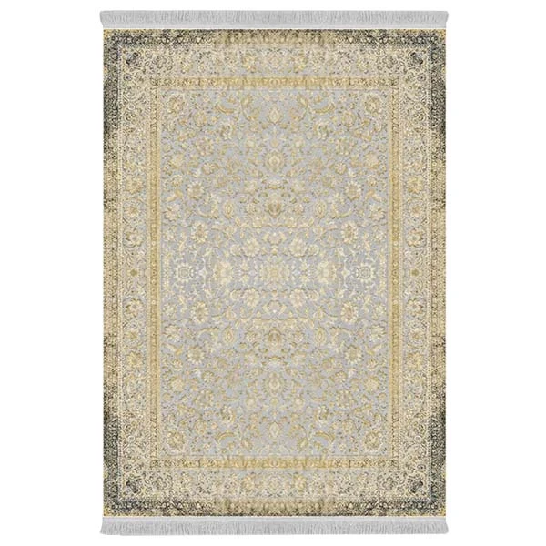 فرش پارچه‌ای دفه مدل فرشینه هازان مخمل طرح فانتزی کد 3312