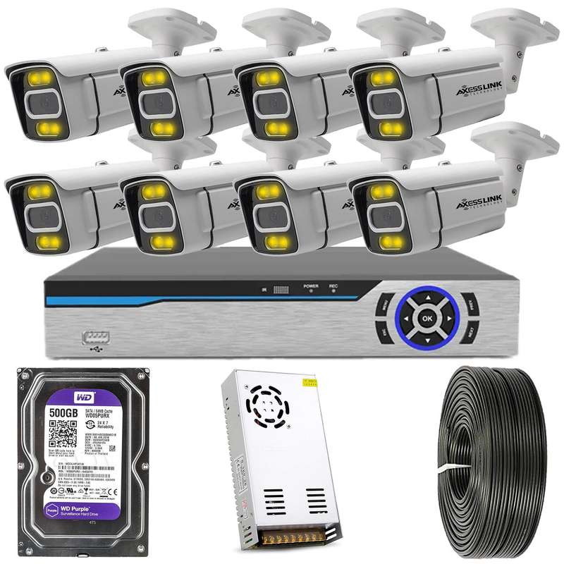 سیستم امنیتی مدل اکسس لینک PACK 8 HD