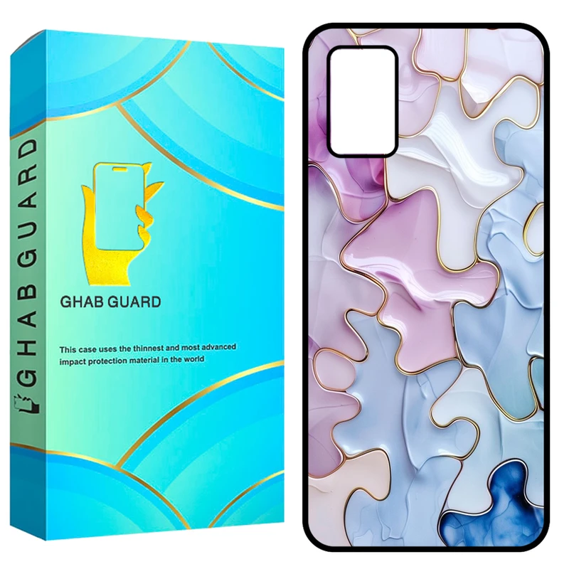 کاور قاب گارد طرح پازل مدل GCHPA03S مناسب برای گوشی موبایل سامسونگ Galaxy A02s / M02s / A03s / F02s