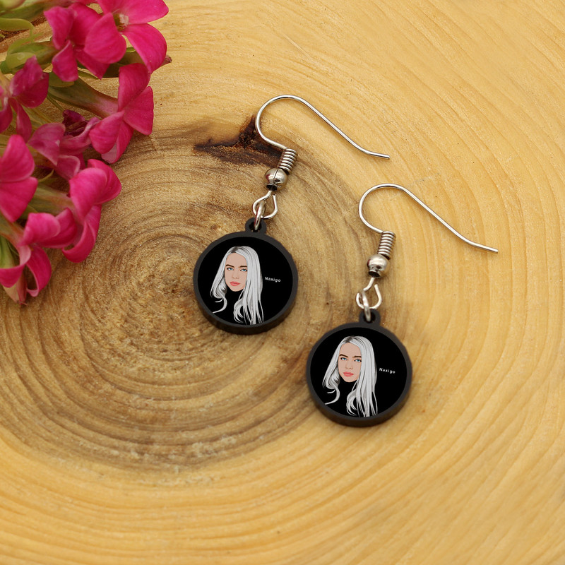 گوشواره زنانه ناکسیگو مدل شب تاب طرح بیلی آیلیش کد ES7350 گوشواره زنانه ناکسیگو مدل شب تاب طرح بیلی آیلیش کد ES7350