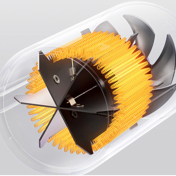 سشوار مسافرتی خانگی میجیا مدل H101، موتور AC با توان مصرفی 1600 وات، دارای قابلیت باد سرد، دارای حلقه آویختن، با حالت صاف‌کننده و حجم‌دهنده، وزن 500 گرم، تنظیم حرارت 2 حالته و کنترل سرعت 2 حالته، به همراه 1 عدد سری متمرکزکننده باریک