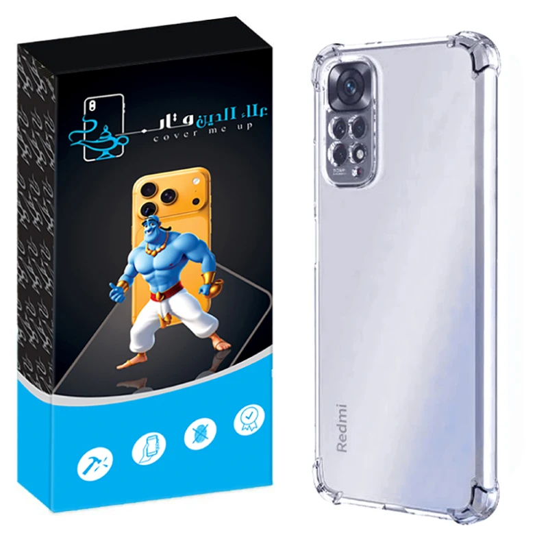 کاور علاالدین قاب مدل Crystal مناسب برای گوشی موبایل شیائومی Redmi Note 11 4G / Note 11s