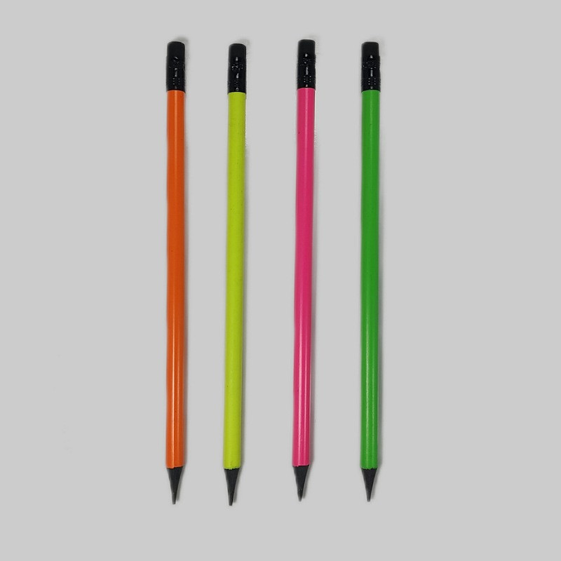 مداد مشکی مدل فلورسنت بسته 4 عددی