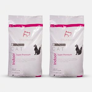 غذای خشک گربه بالغ سلبن مدل Celebone Indoor Pack طعم مرغ وزن 10 کیلوگرم بسته 2 عددی