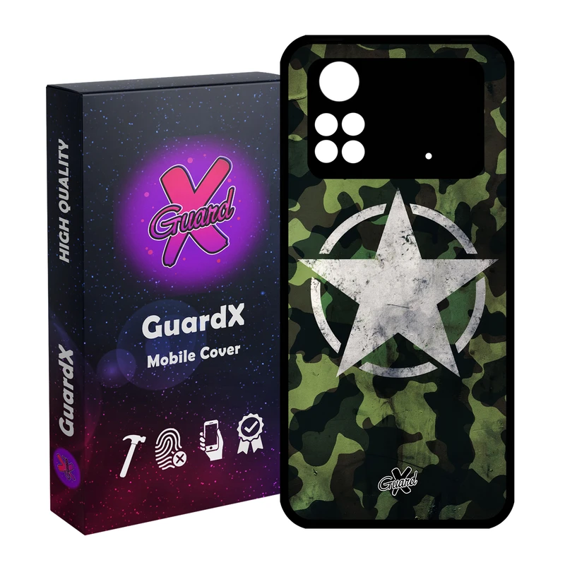 کاور گارد ایکس طرح Star مدل Glass10194 مناسب برای گوشی موبایل شیائومی Poco M4 Pro 4G