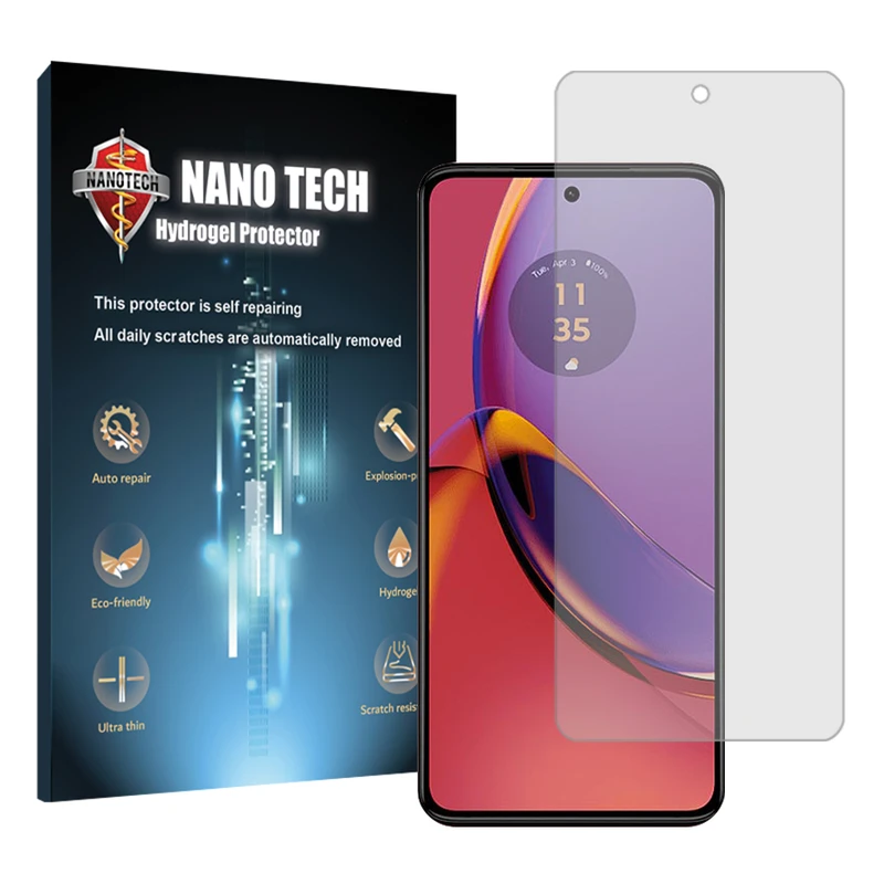 محافظ صفحه نمایش شفاف نانو تک مناسب برای گوشی موبایل موتورولا Moto G84