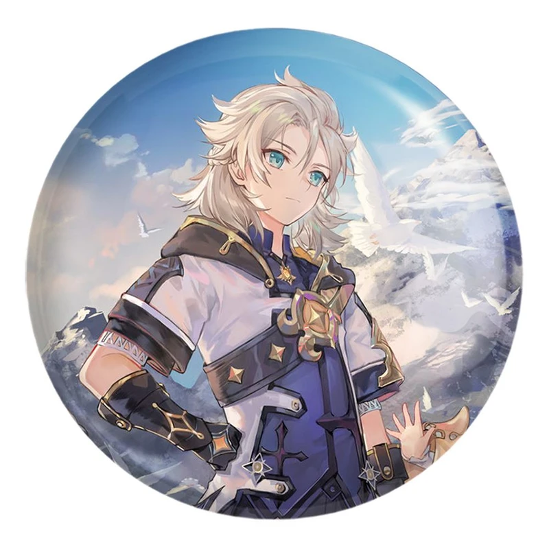 پیکسل خندالو طرح بازی گنشین ایمپکت Genshin Impact کد 25702 مدل بزرگ