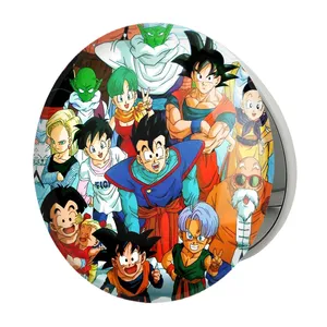 آینه جیبی خندالو طرح انیمه دراگون بال Dragon Ball مدل تاشو کد 4944 