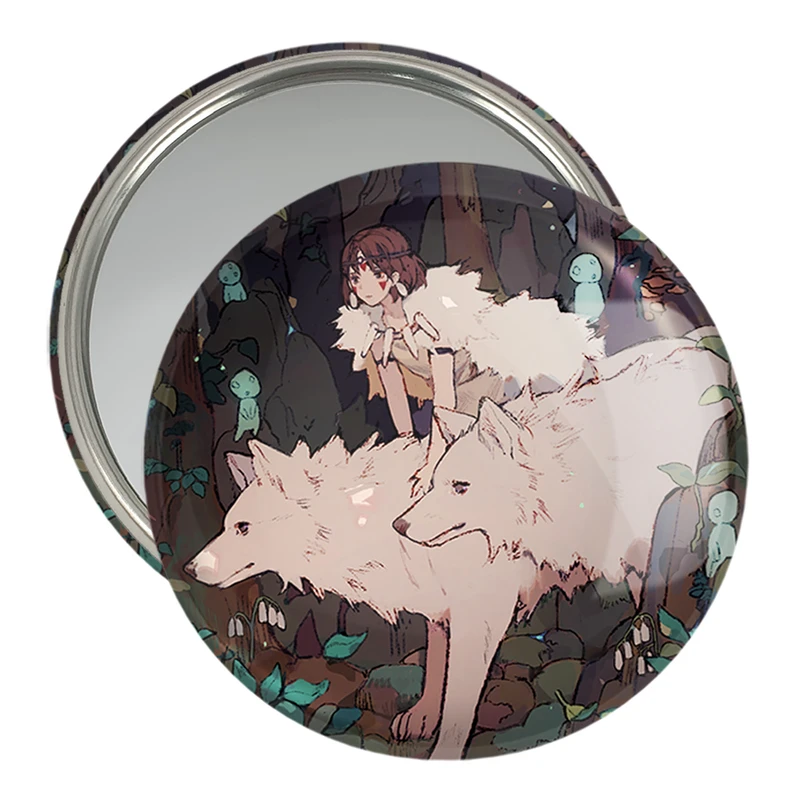 آینه جیبی خندالو مدل سان انیمه پرنسس مونونوکه کد 34107