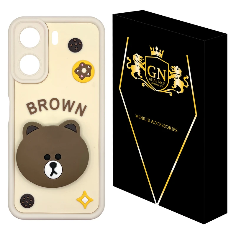 کاور قاب نایس محمدی مدل POPDOLL4 مناسب برای گوشی موبایل شیائومی Redmi 13C 4G / Poco C65