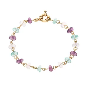 دستبند زنانه مدل Fake gemstones