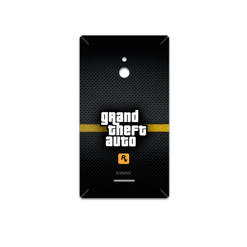 برچسب پوششی ماهوت مدل GTA-Game مناسب برای گوشی موبایل نوکیا XL