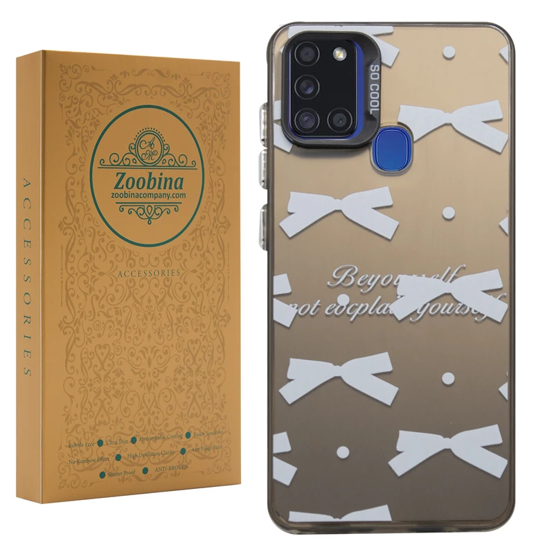 کاور زوبینا مدل pella مناسب برای گوشی موبایل سامسونگ Galaxy A21S