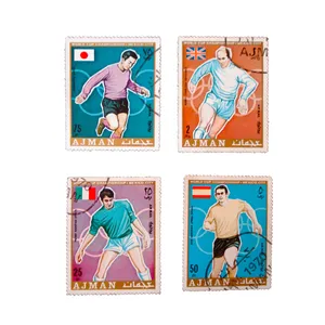 تمبر یادگاری طرح ورزشی کد var-779 مجموعه 4 عددی