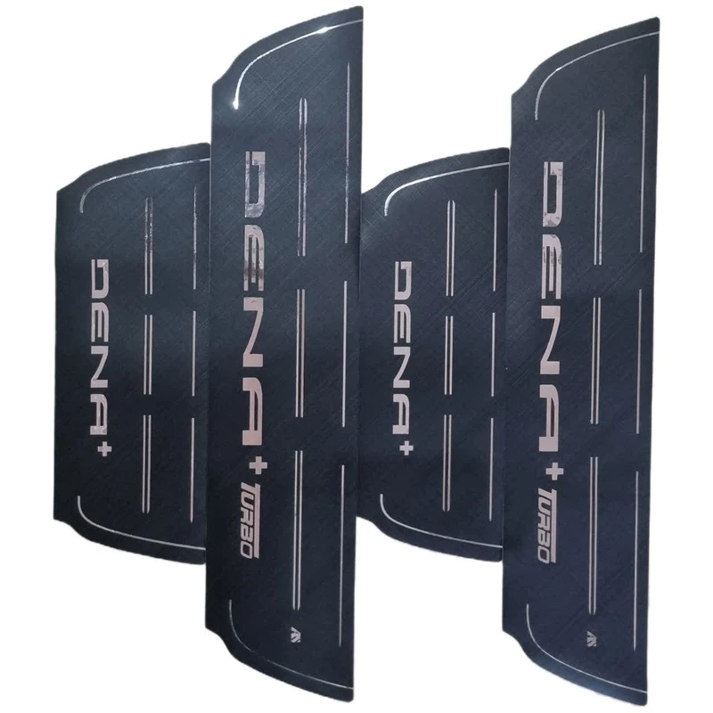 برچسب پارکابی خودرو امیران اسپرت طرح چرم کد 2025042 مناسب برای دناپلاس توربو مجموعه 4 عددی