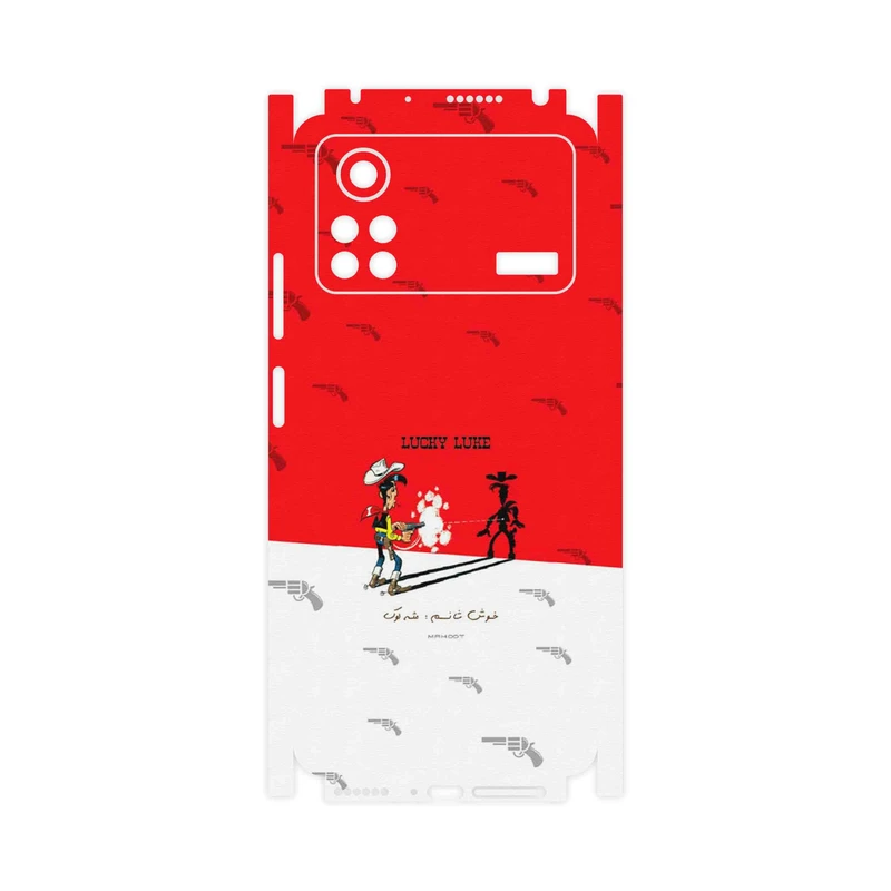 برچسب پوششی ماهوت مدل Lucky Luke-FullSkin مناسب برای گوشی موبایل شیائومی Poco X4 Pro 5G