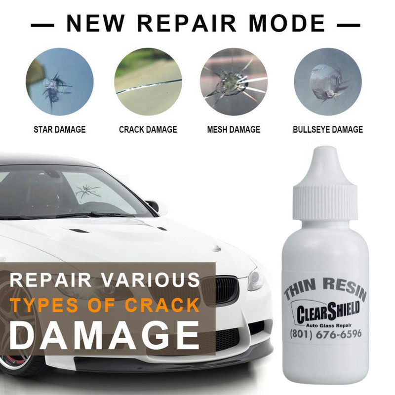 کیت ترمیم ترک شیشه خودرو مدل WINDSHIELD کد Small6356