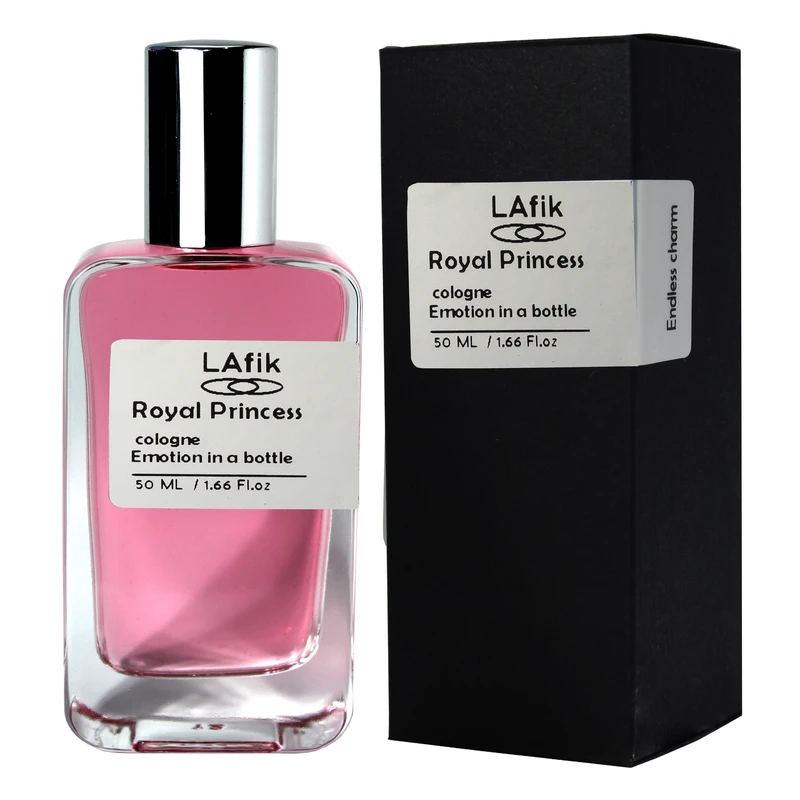 ادوپرفیوم زنانه لافیک مدل رویال پرنسس عود با رایحه شیرین حجم 50 میلی‌لیتر