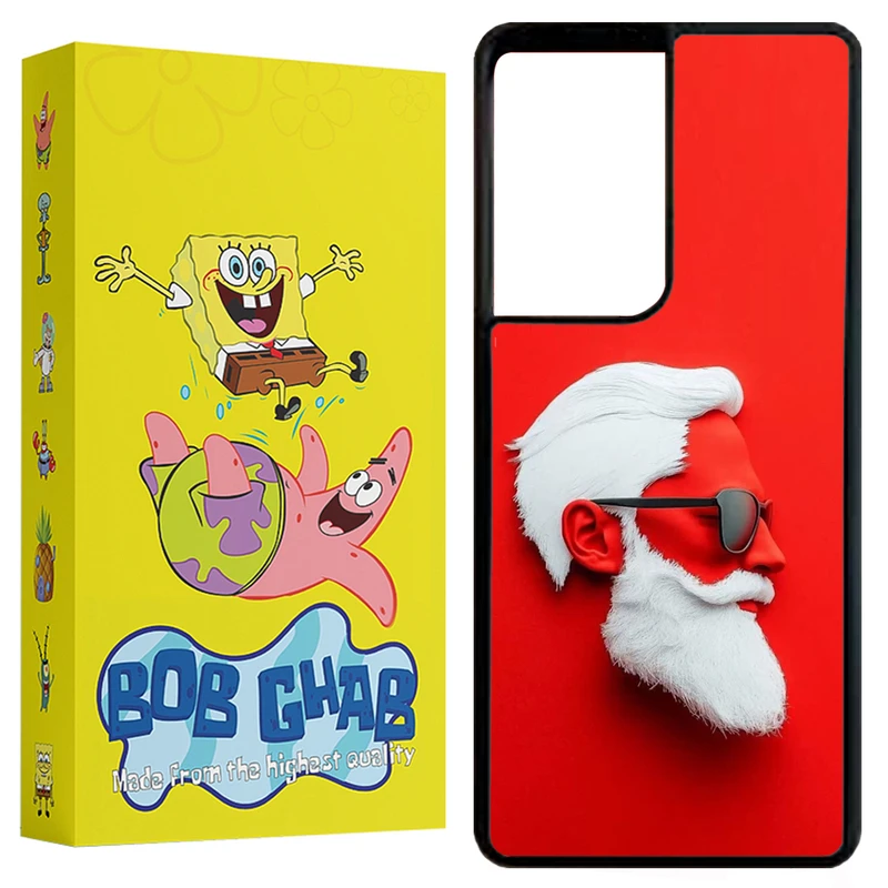 کاور باب قاب طرح چهره مدل BCPS21U مناسب برای گوشی موبایل سامسونگ Galaxy S21 Ultra 5G