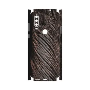 MAHOOT Wood Texture 9-FullSkin Cover Sticker for Motorola One Action