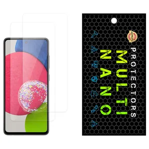 Multi Nano X-S2N Model Transparent Screen Protector Suitable For Samsung Galaxy A52S 5G Mobile Phone Pack Of 2