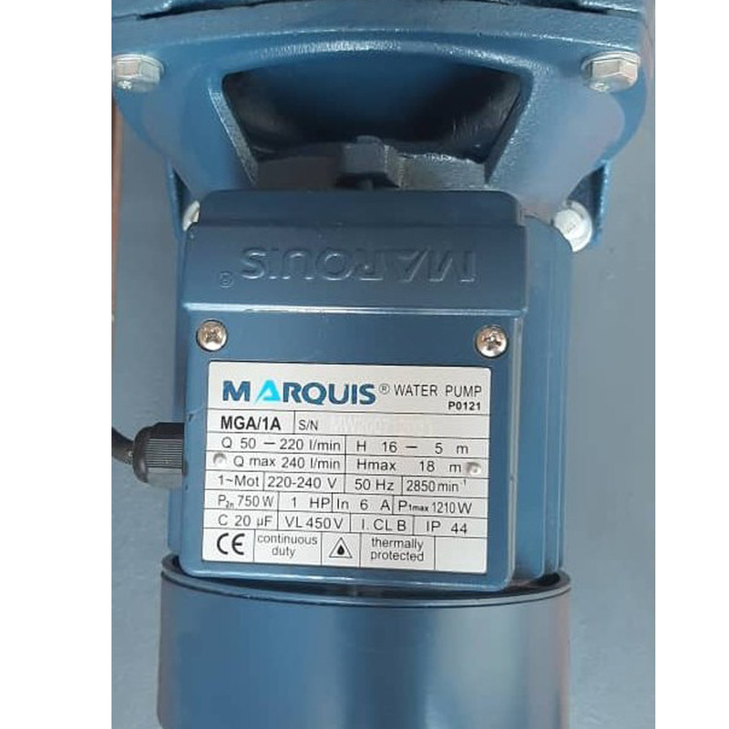 پمپ آب مارکوئیس مدل MGA/1A