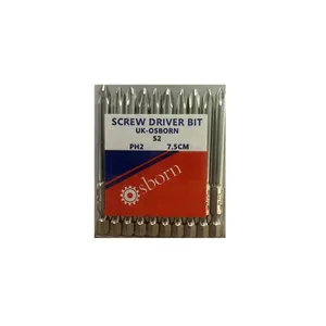 سری پیچ گوشتی یک سر چهار سو ازبورن مدل PH2 سایز 75 میلی متر مجموعه 10 عددی